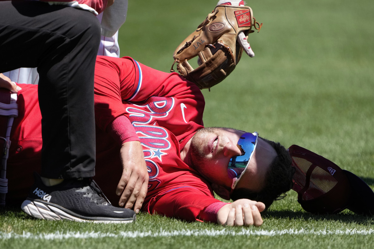 Philadelphia Phillies first baseman Rhys Hoskins